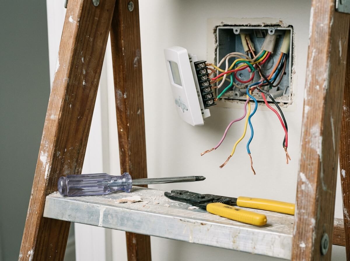 Tevreden klant bij thermosstaat